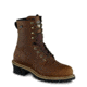 Irish Setter Mesabi 83834 Mens Logger Boot w/ Safety Toe, 8 in Height, Waterproof, Leather, D Medium Width, Brown, 11.5, 83834D 115