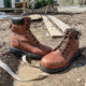 Iron Age Hauler 6in. Brown Wp Boot, 14 IA0160-BRN-14-MEN-M