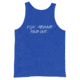 Iron Infidel Fk Around Find Out Tank Top, 60191868650