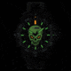 Isobrite Enforcer II T100 Tritium Watch, Black/Gray, 47mm, ISO3007