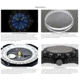 Isobrite ISO353 Valor 39.5mm Midsize Blue T100 Tritium Illuminated Watch, Black Case, Blue Dial, 39.5mm, ISO353