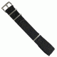 ISOBrite Nylon Watch Band, Silver Buckle, Small INB100