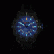 ISOBrite T100 Valor Series Watch, Black, Blue, Small ISO301