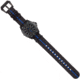 Isobrite Thin Blue Line T100 Tritium Mid-Size Watch, Black/Gray, 39.5mm, ISO3006