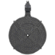 ISSC AK-47 Drum Rifle Magazine, .22 LR, 110 Round, Black, 1 Pack, Polymer, 4070122-110RD