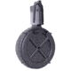ISSC M-15 Drum Rifle Magazine, .22 LR, 110 Round, Black, 1 Pack, Polymer, 4150104-110RD