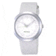 Issey Miyake SILAl003 Vakio2 Mens Watch - White Band, Silver Case
