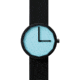 Issey Miyake SILAp003 Twelve Mens Watch - Black Band, Black/Blue Case