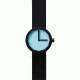Issey Miyake SILAp006 Twelve Ladies Watch - Black Band, Black/Blue Case