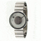 Issey Miyake SILAv001 Vue Yves Behar Watch - Silver Metal Band, Silver Case