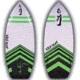 iSurf Twist Wakesurf Board - 4 6, Green/White, 4ft 6in, 20-25-46