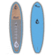 iSurf Yogi Fisher Stand Up Paddle Board - 11 1in, Bamboo/Blue, 20-125-111