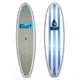iSurf Yogi Fisher Stand Up Paddle Board - 11 1in, Blue/White, 20-120-111