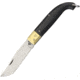 Italian Custom Knives Scarperia Folding Knife,3.5in,Black ABS Handle CMF04