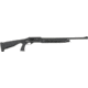 Iver Johnson Arms 500 Pistol Grip 3in Tactical Semi-Auto Shotgun, 12 Gauge, 24in BBL, Synthetic Black Stock, Fiber Optic Front Sight, Black, IJ50012PGBLK24T