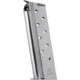 Iver Johnson Arms 1911 Government 10mm Auto 8 Round Pistol Magazine, Nickel, Silver, IJ1911NF10MAG