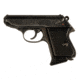 Iver Johnson Arms TP25 Pistol, .25 Auto, 2.875in barrel, blued finish steel frame, black checkered plastic grip, blowback operated semi-auto, fixed blade and notch, 7 round magazine, IJTP25.25A2.8751FRRMPG