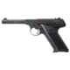 Iver Johnson Arms Trailsman Pistol, .22 Long Rifle, 4.5in barrel, blued finish steel frame, black checkered plastic grip, blowback operated semi-auto, fixed blade and notch, 10 round magazine, IJ-TRLS-.22LR-4.5-1-FRRMPG