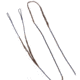J and D Custom Strings Split Cable, Camo 452X 31 in. Mini Genesis 67187