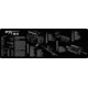 JE Machine Tech 12x36 inch AR Rifle Maintenance Cleaning Mat w/AR-15 Imprint, Black TS-GT26