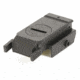 JE Machine Tech 5mW Pistol Micro Compact Red Laser Sight w/Additional Picatinny Rail, Black TS-LS5B