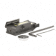 JE Machine Tech 5mW Pistol Micro Compact Red Laser Sight w/Additional Picatinny Rail, Black TS-LS5B