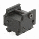 JE Machine Tech 5mW Pistol Square Compact Red Laser Sight, Black TS-LS7B