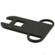 JE Machine Tech AK-47/74 Ambidextrous Dual Loop Steel Sling Adapter Plate, Black TS-EPK2