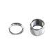 JE Machine Tech AR-10 .308/7.62 Thread Protector w/Crush Washer, 5/8x24, Silver PS-TP3S