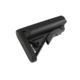 JE Machine Tech AR-15 Gen 3 Armory SOPMOD Buttstock, Fixed, Mil-Spec, Polymer, Matte, CA Compliant, Black, PS-ST7B-CA