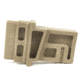 JE Machine Tech DPMS Del-Ton Upper &amp; Lower Vise Block Combo, Tan TS-GT22T