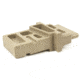 JE Machine Tech DPMS Del-Ton Upper &amp; Lower Vise Block Combo, Tan TS-GT22T