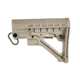 JE Machine Tech Featureless CA Compliant Skeleton A-Frame Commercial Pinned Buttstock, Tan PS-ST6T-CA