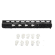 JE Machine Tech KeyMod Cover, Heat Resistant, 10-Pack, White TS-AR4W