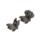 JE Machine Tech Spring Loaded Flip-Up Top Mounted Deployable Front and Rear Sight, Black, TS-PS22B