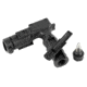 USED JE Machine Tech Tactical Vertical Grip w/1 inch Flashlight Adapter/Holder, Black, TS-FL5B, EDEMO3, Used, Condition Fair, Installed/Mounted