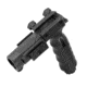 USED JE Machine Tech Tactical Vertical Grip w/1 inch Flashlight Adapter/Holder, Black, TS-FL5B, EDEMO3, Used, Condition Fair, Installed/Mounted