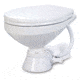 Jabsco Electric Marine Toilet - Regular Bowl w/Soft Close Lid - 24V 64133