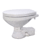 Jabsco Quiet Flush Freshwater Toilet - Compact Bowl - 12V 64134