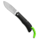 Jack Wolf Jack Wolf Knives Timber Jack Slip Joint Knife Black Cross Hatch G10 3.6" Satin, Black, 154CM, adult, BHQ-227565