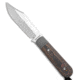 Jack Wolf Knives Jack Wolf Knives Backwoods FIXedc Fixed Blade CamoCarbon Sunset 3" Satin, Black/Orange, CPM S90V, adult, BHQ-226497