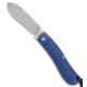 Jack Wolf Knives Jack Wolf Knives K9 Jack Slip Joint Knife Blue G-10 Opposing Arcs 2.8&quot; Satin, Blue, 154CM, adult, BHQ-219817