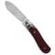 Jack Wolf Knives Jack Wolf Knives K9 Jack Slip Joint Knife Sawcut Redstone Richlite 2.8&quot; Satin, Red, 154CM, adult, BHQ-219818