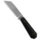 Jack Wolf Knives Midnight FIXedc Fixed Blade Knife, 2.95in, CPM S90V Stainless Steel, Sheepsfoot Blade, Micarta, Black Handle, Black/Gray, 5.87 inch, BHQ-202349