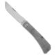 Jack Wolf Knives Jack Wolf Knives Pioneer Jack Slip Joint Knife Smooth Titanium 2.9" Hand Satin, Gray, CPM S90V, adult, BHQ-189808