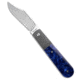 Jack Wolf Knives Jack Wolf Knives Primo Jack Frame Lock Knife Crystal Lake Kirinite 3.3" Satin, Blue, CPM S90V, adult, BHQ-212205