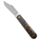 Jack Wolf Knives Primo Jack Folding Knife, 3.26in, CPM S90V Stainless Steel, Clip Point Blade, Carbon Fiber, Black/Gold Handle, Black/Gold/Gray, 7.64 inch, BHQ-212202