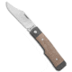 Jack Wolf Knives Jack Wolf Knives Sharpshooter Jack Slip Joint Knife Natural Micarta 3" Satin, Tan, Bohler M390, adult, BHQ-141932