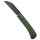 Jack Wolf Knives Jack Wolf Knives Venom Jack 2 Slip Joint Knife Toxic Green CamoCarbon 3" Black, Green, CPM S90V, adult, BHQ-205398