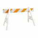 Jackson Safety Engineering Grade Type 2 Barricade, 24 X 8 X 6, Wood, Engineering Grade 17622